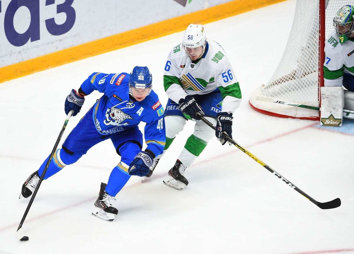 КХЛ. Барыс – Салават Юлаев 2:3 ОТ