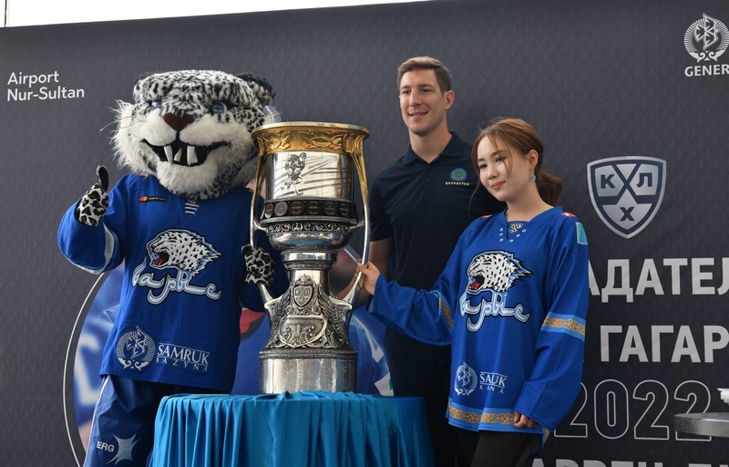 Даррен Диц на Барыс-Арене (видео)