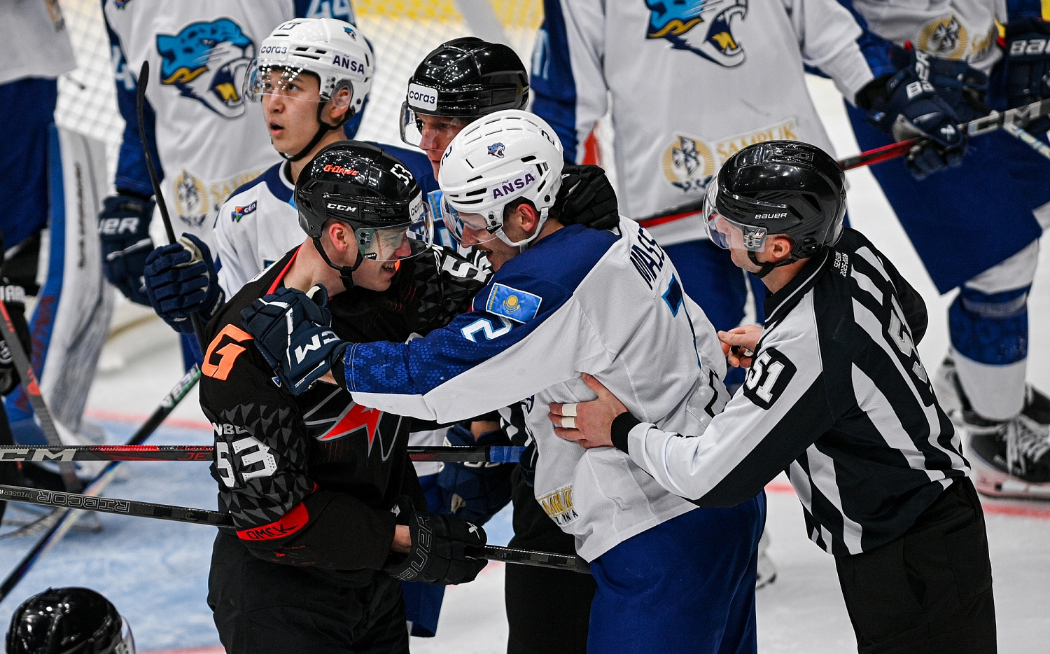 Состав Барыса на выезд