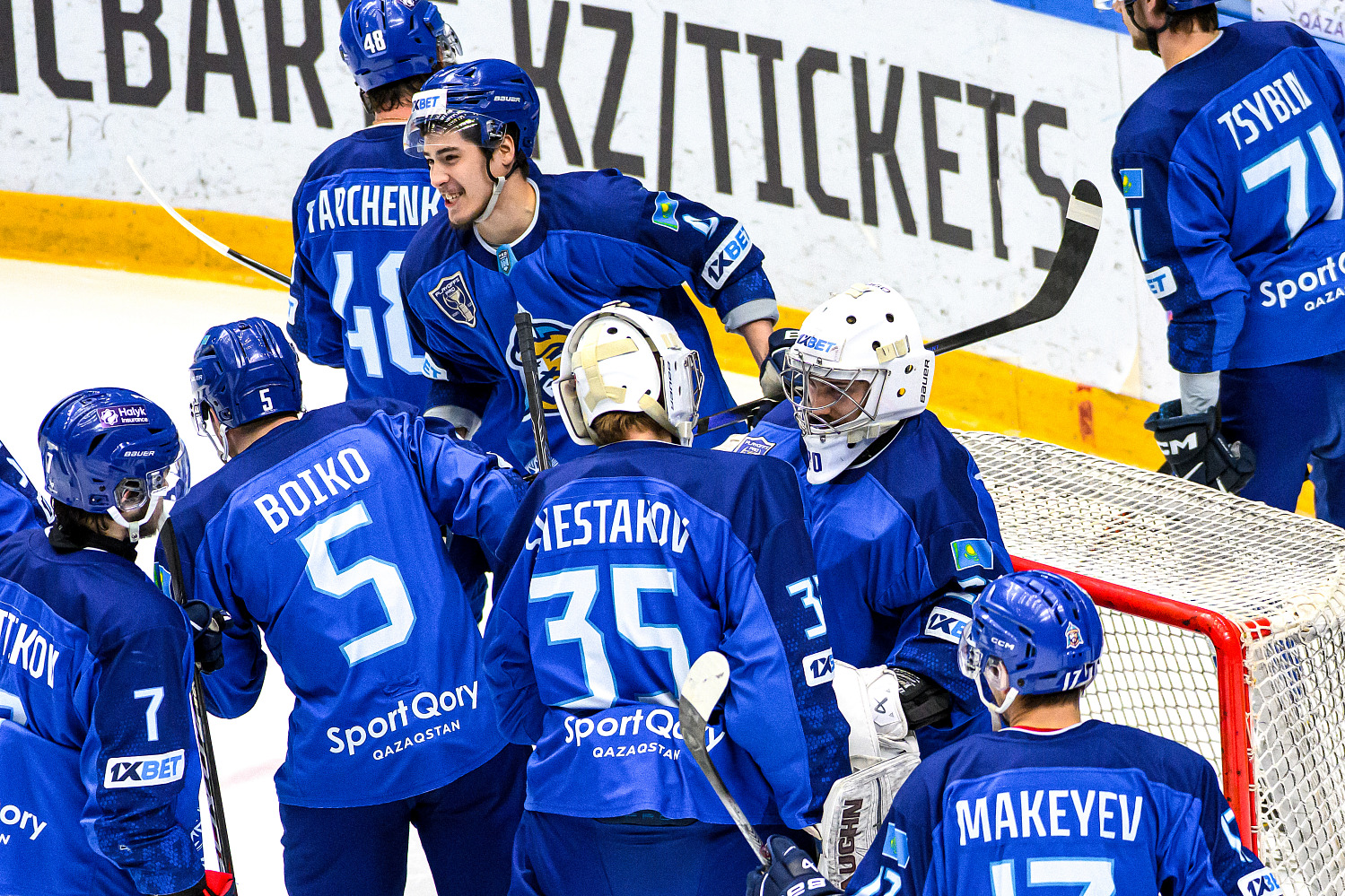 Финал Pro Ligasy. Перед вторым матчем Номад - Сарыарка 