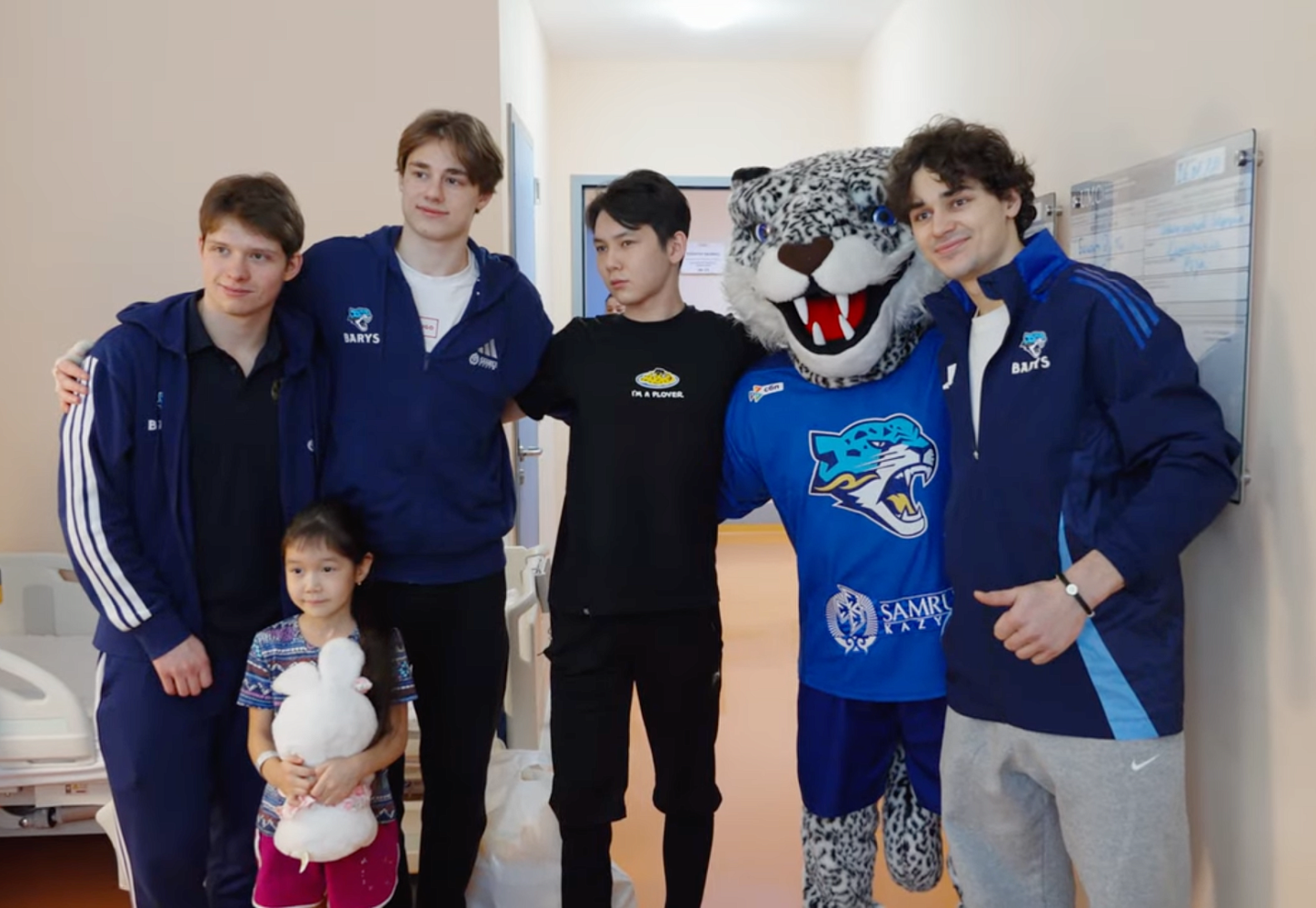 «Барыс» посетил University Medical Center