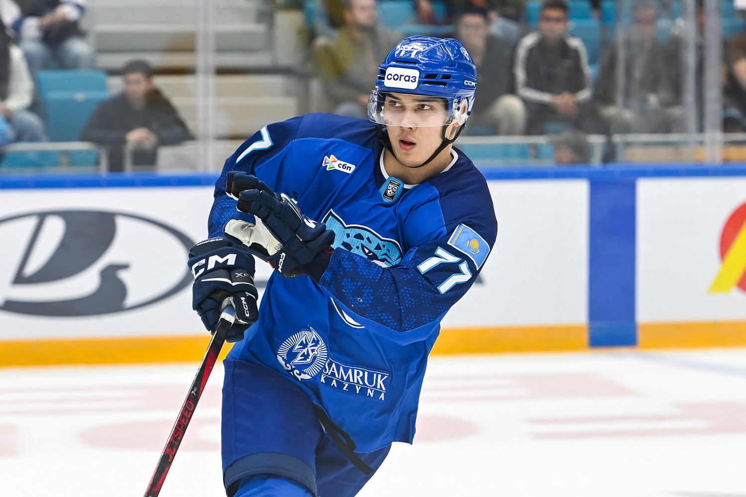 Ансар Шайхмедденов провёл 150 матчей в КХЛ