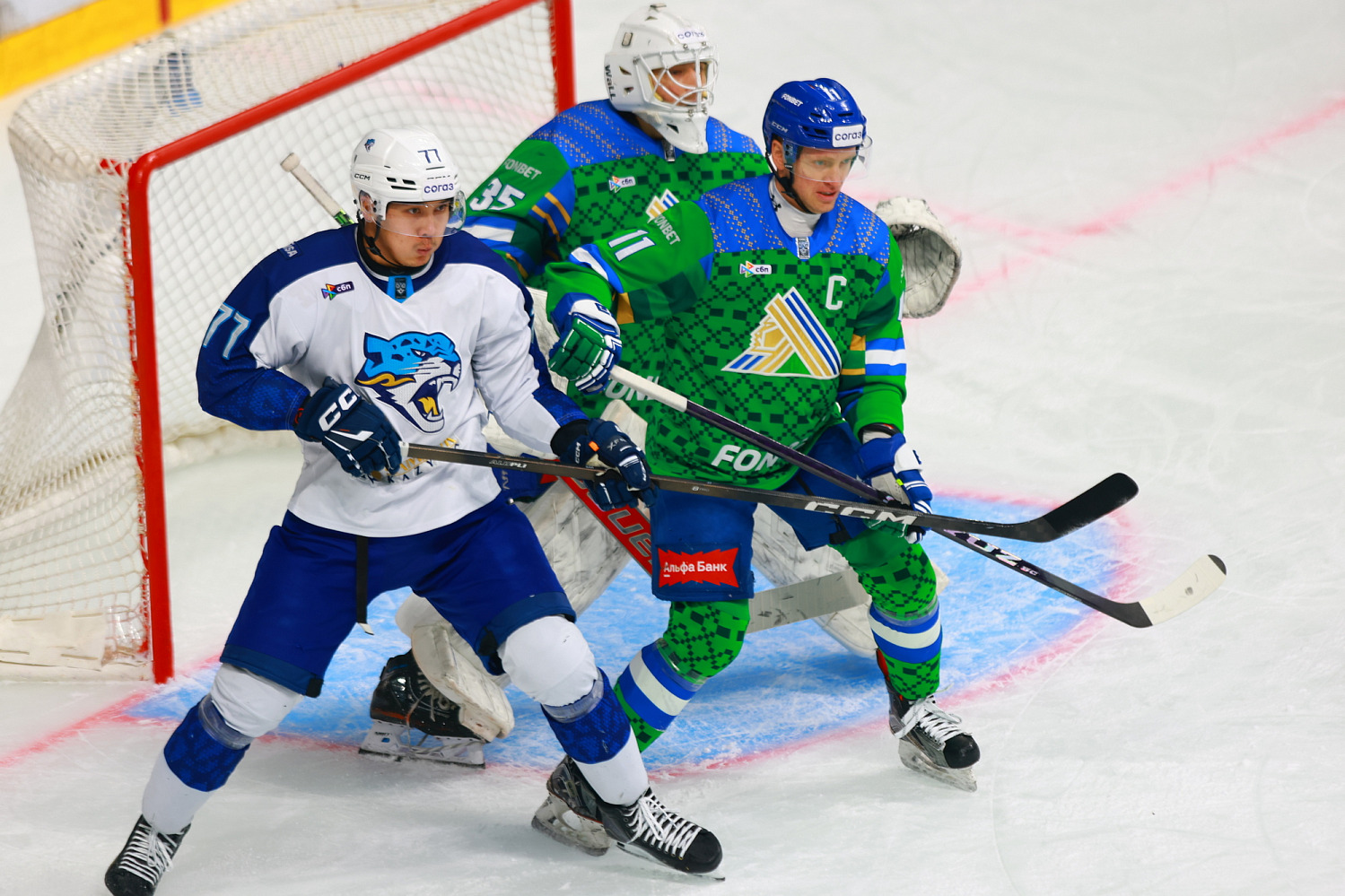 Барыс в третий раз в сезоне уступил Салавату Юлаеву