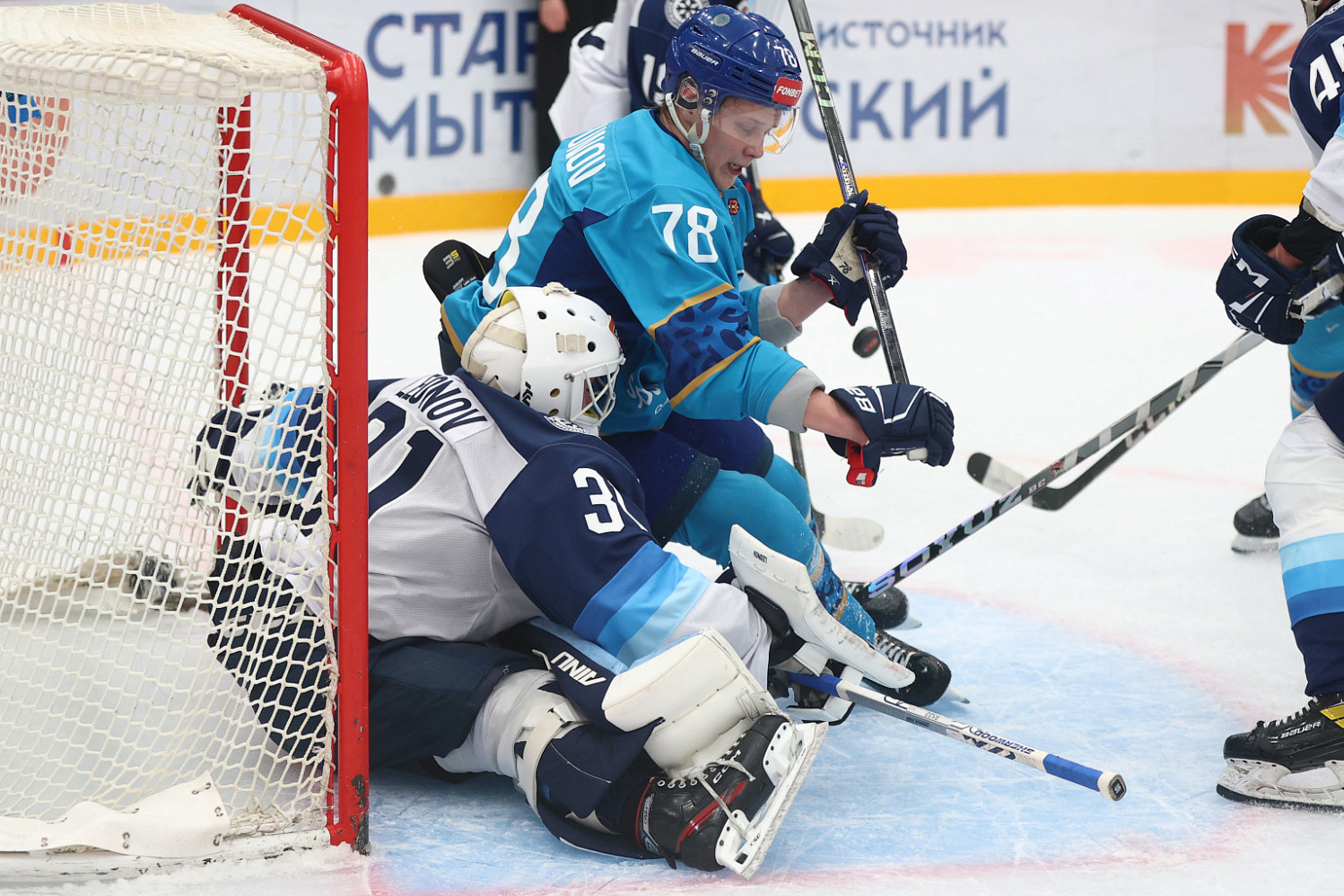 КХЛ 3х3. Барыс проиграл ещё два матча